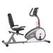 Body Champ Magnetic Recumbent Bike, Black/Silver