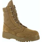 Rocky Men's 10'' Entry Level Hot Weather Military Boots, Brown, 10.5 W screenshot. Shoes directory of Clothing & Accessories.
