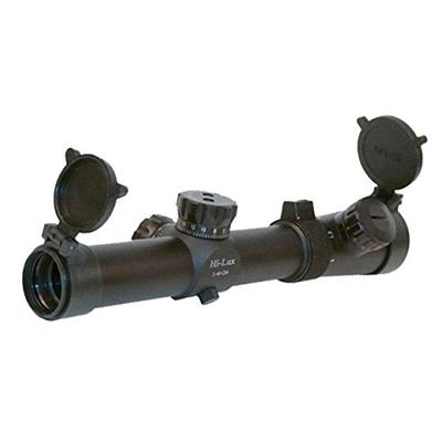 Hi-Lux Optics CMR Series 1-4x24mm Close-Medium Range Tactical Riflescope with Green Illuminated Spec