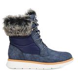 Brinley Co. Womens Lined Lace-up Snow Boot Blue, 8 Regular US screenshot. Shoes directory of Clothing & Accessories.