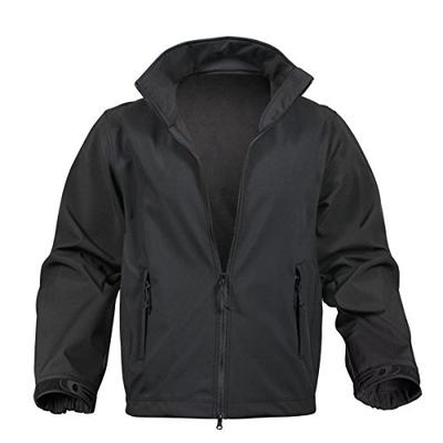 Rothco Soft Shell Uniform Jacket, Black, Large