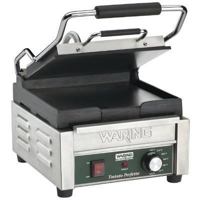 Waring Commercial WFG150 Compact Italian-Style Flat Grill, 120-volt