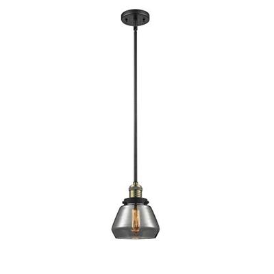 Innovations 201S-BAB-G173-LED 1 Light Vintage Dimmable LED Mini Pendant Black Antique Brass