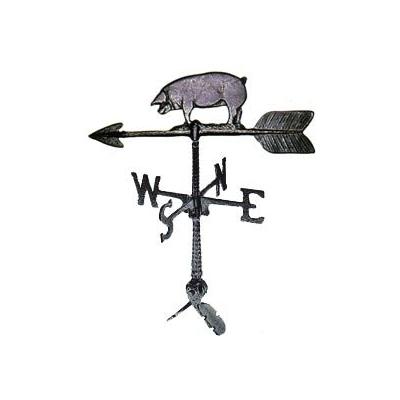 Montague Metal Products 24-Inch Weathervane with Pig Ornament