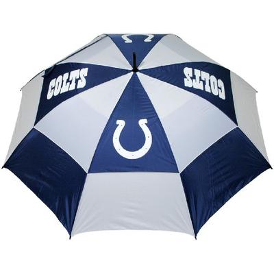 Team Golf NFL Indianapolis Colts 62" Golf Umbrella with Protective Sheath, Double Canopy Wind Protec