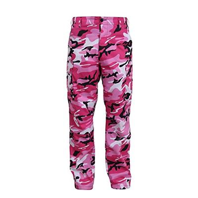 Rothco Color Camo Tactical BDU Pant, Pink Camo, 2XL