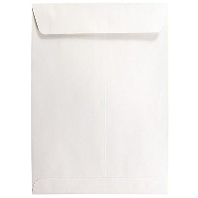 JAM PAPER 7 1/2 x 10 1/2 Open End Catalog Commercial Envelopes - White - Bulk 250/Box