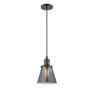 Innovations 201C-OB-G63-LED 1 Light Vintage Dimmable LED Mini Pendant Oil Rubbed Bronze