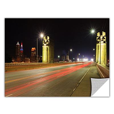 ArtWall ArtApeelz Cody York 'Cleveland 7' Removable Graphic Wall Art, 12 by 18-Inch