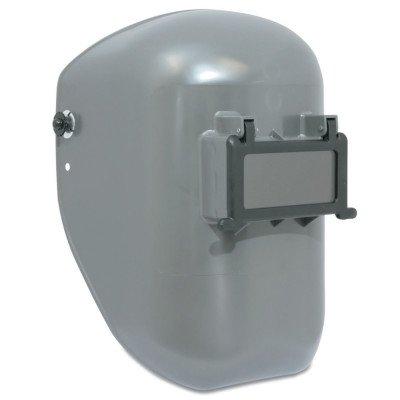 Fibre-Metal Tigerhood Classic Gray Thermoplastic Helmet Assembly - Bulk - 4 1/4 in Viewing Width - 2