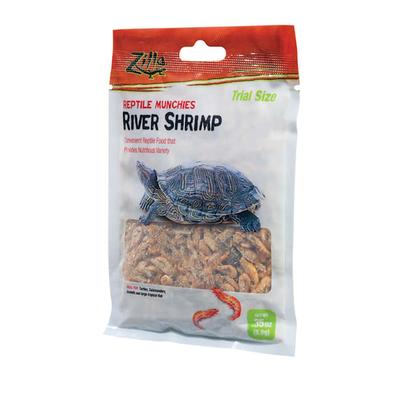 Zilla Munchies River Shrimp Reptile Food, .35 oz.