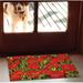 Toland Home Garden Red Poppies 30 in. x 18 in. Non-Slip Indoor Door Mat Synthetics in Brown/Green/Red | 18 W x 30 D in | Wayfair 800029