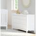 Graco Benton 6 Drawer Double Dresser in White | 32.36 H x 47.24 W x 17.72 D in | Wayfair 03706-201