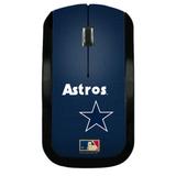 Houston Astros 1975-1981 Cooperstown Solid Design Wireless Mouse