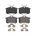 1998-2004 Audi A6 Rear Brake Pad Set - API