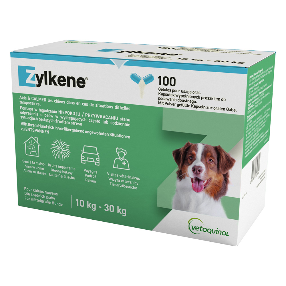 Zylkene Capsule 225 mg per cani da 10 a 30 kg - Set %: 2 x 100 pz