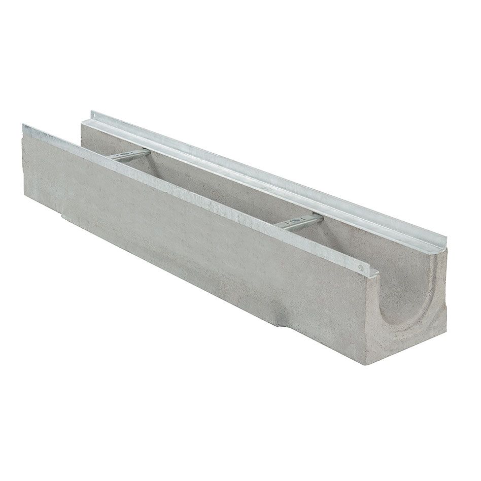 BIRCOlight Entwässerungsrinne ohne Innengefälle, 1,0 m, Rinne 5/0 Image