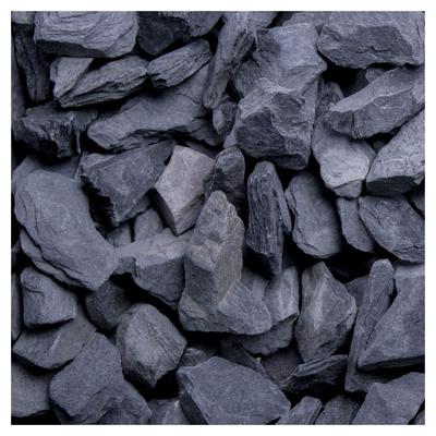 Bruchsteine Canadian Slate Schwarz, 750 kg (Bigbag), 10-20 mm