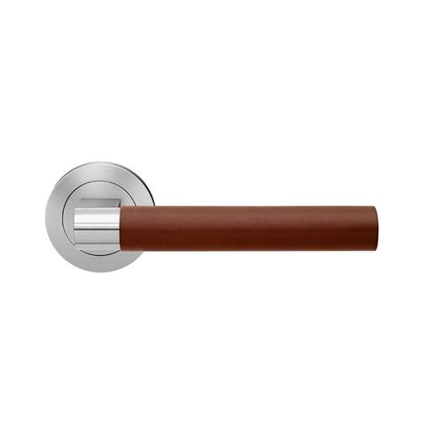 Karcher Türgriff-Garnitur Madeira ER45LH Edelstahl matt Türklinke Türgriff, Profilzylinder