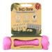 Rubber Bone Pink Dog Toy, Small
