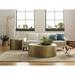 Phillips Collection Copper Acid Drum Coffee Table Glass | 17 H x 43 W x 43 D in | Wayfair CH77706