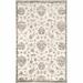 White 108 x 0.25 in Indoor Area Rug - Ophelia & Co. Joshua Geometric Beige Area Rug Polypropylene | 108 W x 0.25 D in | Wayfair