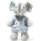 Steiff Trampili Elephant, 24 cm, Grey/Blue