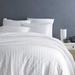 Pine Cone Hill Tidal Reversible Cotton Modern & Contemporary Duvet Cover Cotton in White | Full/Queen Duvet Cover | Wayfair PC369-FQ