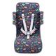 JYOKO Kids Pram Liner for Stroller Compatible with Maclaren Quest, Techno, Triumph, XT, 100% Cotton (Happy Dino)