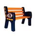 Auburn Tigers Park Bench