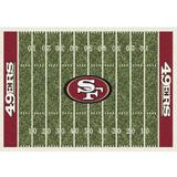 Imperial San Francisco 49ers 7'8'' x 10'9'' Home Field Rug