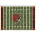Imperial Cleveland Browns 7'8'' x 10'9'' Home Field Rug