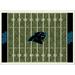 Imperial Carolina Panthers 5'4'' x 7'8'' Home Field Rug