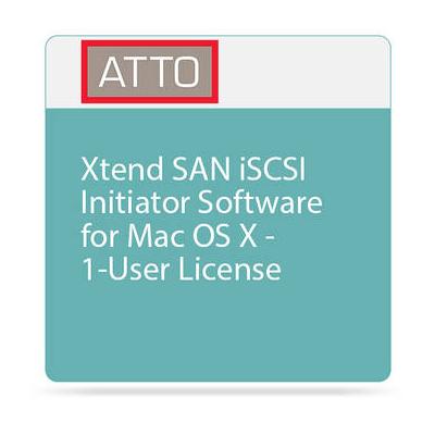 ATTO Technology Xtend SAN iSCSI Initiator Software for Mac OS X - 1-User License INIT-MAC0-001