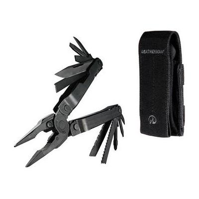 Leatherman Super Tool 300 Multi-Tool with Black MOLLE Sheath (Black Oxide) 831105