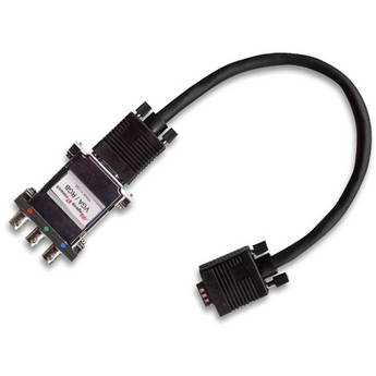 Magenta 15-Pin Female VGA to RGB Passive Video Converter 4002910-01