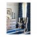 William Yeoward Bickerton Commode 3 Drawer Dresser Wood in Brown/Gray Jonathan Charles Fine Furniture | 35 H x 50 W x 20 D in | Wayfair 530068-WAA