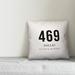 Winston Porter Ravenwood Dallas Coordinates Indoor/Outdoor Throw Pillow Polyester/Polyfill blend | 18 H x 18 W x 1.5 D in | Wayfair