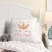 Three Posts™ Baby & Kids Madelyn Feeling Magical Unicorn Indoor/Outdoor Throw Pillow Polyester/Polyfill | 18 H x 18 W x 1.16 D in | Wayfair