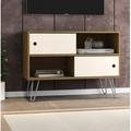 Wrought Studio™ Dammon TV Stand for TVs up to 43" Wood in White | 24.21 H in | Wayfair 7400C9C0365C423293ED75C21CD0C91D