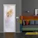 The Holiday Aisle® Stoudt Single Rose Door Mural Metal in White | 80 H x 32 W in | Wayfair B7433C5E1F974E04BB315377D73EECD8