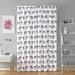 Waverly Spree Zebra Crossing Blackout Thermal Rod Pocket Single Curtain Panel Polyester | 84 H in | Wayfair 18526042X084MUL