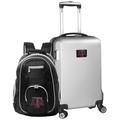 Texas A&M Aggies Deluxe 2-Piece Backpack and Carry-On Set - Silver