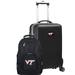 Virginia Tech Hokies Deluxe 2-Piece Backpack and Carry-On Set - Black