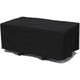 Housse - Housse de protection pour table de jardin 8 places en polyester noir Dcb Garden Noir