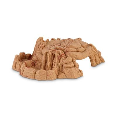 Imagitarium Marbled Reptile Hideaway and Feeder, Large