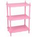 Mega Home Etagere 27.75 H x 18.9 W Etagere Bookcase Wood in Pink | 27.75 H x 18.9 W x 11.75 D in | Wayfair PLY109