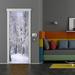 The Holiday Aisle® Winter Door Mural Polyester in White | 96 H x 36 W in | Wayfair 0D1DA4BA4A164552A8B513CDF2B394EB