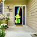 The Holiday Aisle® Stotts Pot of Gold Door Mural Metal in Black | 80 H x 32 W in | Wayfair 78447DB5C0084AFF869EF257594B37CB