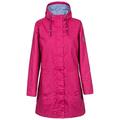 Trespass Women's Sprinkled Waterproof Jacket with Adjustable Grown On Hood, Dark Pink Lady, M